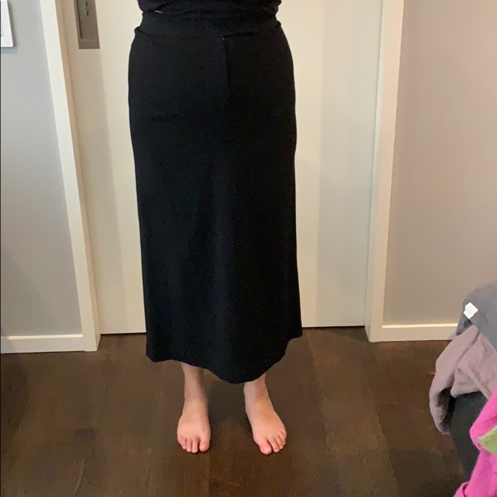 Jenne Maag black full length skirt